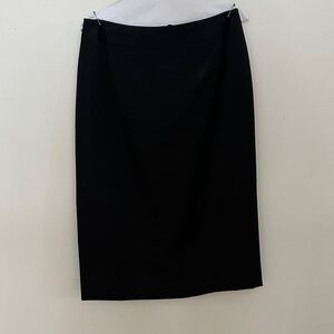 Talbots Classic Black Pencil Skirt